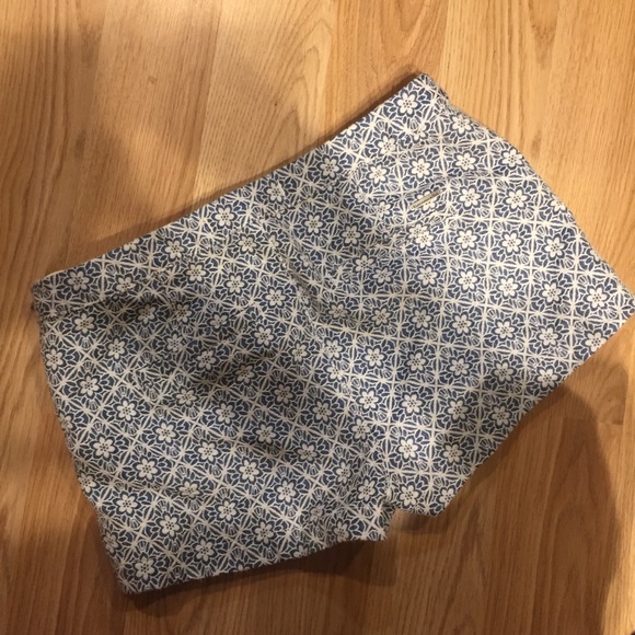 Blue Patterned Shorts - Picture 5 of 5